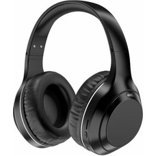 CASCOS BLUETOOTH DENVER INALAMBRICOS CON CANCELACION ACTIVA DE RUIDO NEGRO
