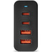 CARGADOR PARED GaN2 2xUSB-C + 2xUSB-A 100W NEGRO NGS (Espera 4 dias)