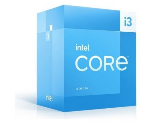 CPU INTEL I3 13100 Socket 1700 3.4GHz / GHz 13a