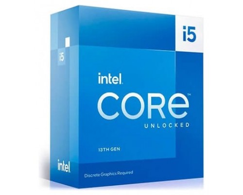 INTEL CORE I5-13600KF 5.1GHZ 24+20MB (SOCKET 1700) GEN13 (NO GPU) (Espera 4 dias)