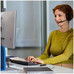 HP Poly Auriculares con cable USB monoaurales Mission 415 (paquete) (Espera 4 dias)
