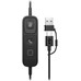 HP Poly Auriculares est&eacute;reo con cable USB Mission 425 Classic (Espera 4 dias)
