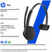 HP Poly Auriculares con cable USB est&eacute;reo Mission 425 (paquete) (Espera 4 dias)