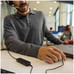 HP Poly Auriculares con cable USB monoaurales Mission 615 (paquete) (Espera 4 dias)