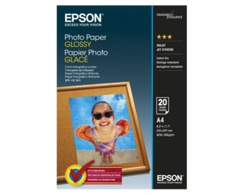 Epson Papel Photo Paper A4 20 hojas 200 grs