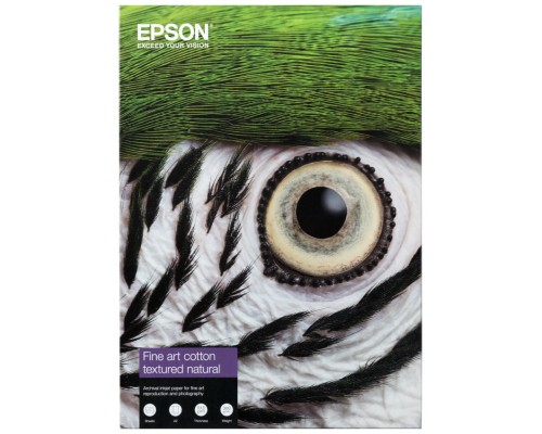 EPSON papel Fine Art Cotton Textured Natural 300 g/m2 - A3+