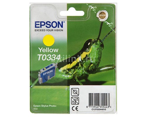 Cartucho Epson Photo 950 Yellow (c13t033440)