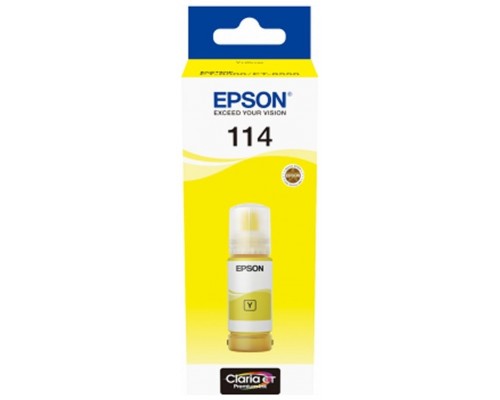 EPSON Botella Amarillo 70 ml Ecotank ET-8500 / ET-8550 - 114