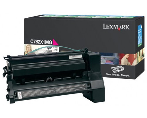 LEXMARK C-782/X-782 Cartucho de impresion Magenta retornable (15.000 pag)