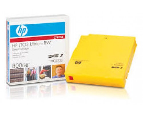HP Cartucho de Datos LTO ULTRIUM 3 400/800Gb RW