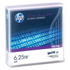 HP Cartucho de Datos LTO ULTRIUM 6 6.25Tb MP RW Eco Case (Pack 20)