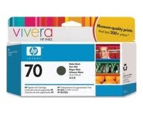 HP Designjet Z2100/Z3100 Nº70 Cartucho Negro Mate