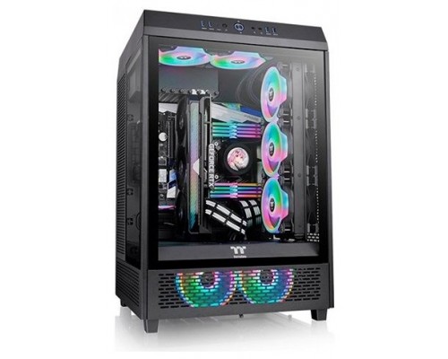 CAJA THERMALTAKE THE TOWER 500 E-ATX 2XUSB 3.2 SIN FUENTE NEGRO