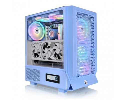 CAJA THERMALTAKE CERES 330 TG HYDRANGEA BLUE ARGB ATX 2XUSB 3.0 SIN FUENTE AZUL