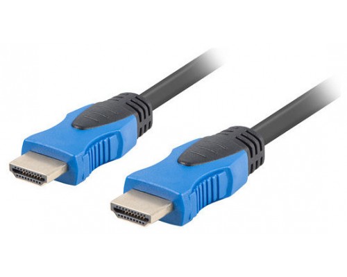 CABLE LANBERG HDMI V2.0 MACHO/MACHO 4.5M 4K CU NEGRO