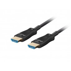 CABLE HDMI AOC LANBERG V2.1 M/M OPTICO ACTIVO 8K60HZ 100M NEGRO