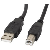 CABLE LANBERG IMPRESORA USB MACHO A USB MACHO NEGRO 0.5 M