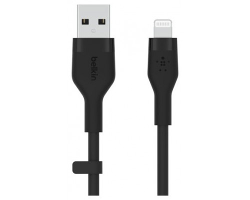 Belkin Cbl Silicqe USB-A LTG 2M noir Negro (Espera 4 dias)