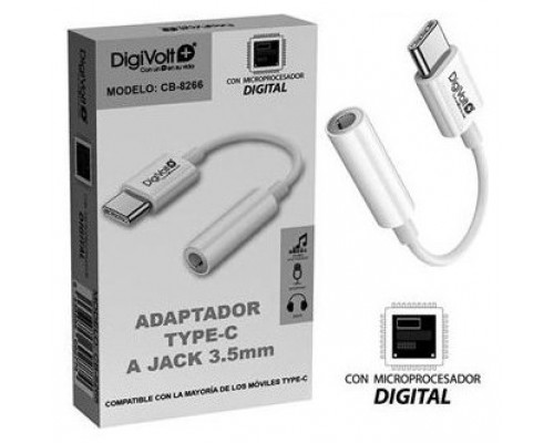 Cable Adaptador Usb-c A Jack 3.5mm Hembra Cb-8266