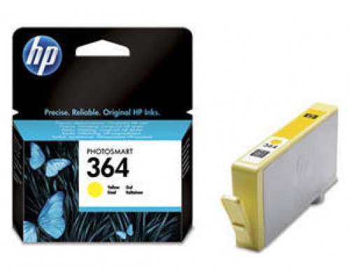 HP nº364 Cartucho Amarillo, 300 paginas