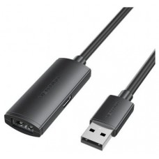 CABLE ALARGADOR USB 2.0 M/H 10 M NEGRO VENTION (Espera 4 dias)