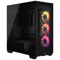 CAJA SEMITORRE ATX 3500X ARGB TG BLACK CORSAIR (Espera 4 dias)