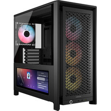 CAJA SEMITORRE ATX FRAME 4000D LCD RS PERFORMANCE TG NEGRO CORSAIR (Espera 4 dias)