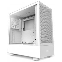 CAJA ATX SEMITORRE NZXT H5 FLOW BLANCA CRISTAL