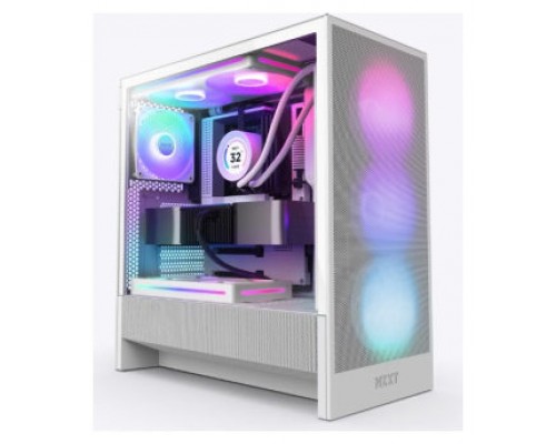 CAJA NZXT H5 FLOW (2024) BLACK RGB CC-H52FB-R1 (Espera 4 dias)