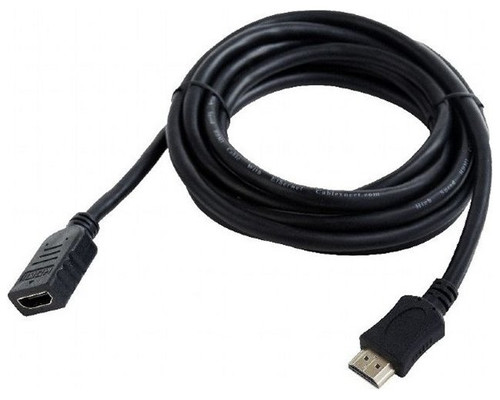 Gembird Cable HDMI (M)-(H) Ethernet 1.8 Mts Ngr Gembird Cable HDMI (M)-(H) Ethernet 1.8 Mts Ngr