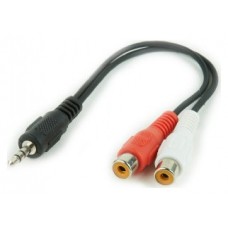 Gembird Cable Audio Estéreo 3.5mm 2 x RCA(H) 20 cm