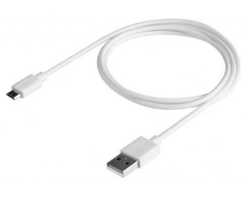 CABLE ESSENTIAL USB-A A MICROUSB 1M BLANCO XTORM (Espera 4 dias)