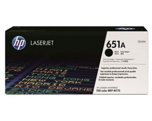 HP LaserJet Interprise 700MFP/M775 Toner Negro 651A