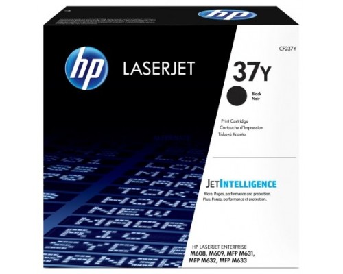 HP LaserJet M608n/dn/x Toner Negro nº37Y