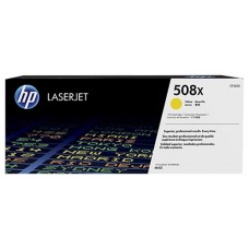 HP Laserjet M553 Toner 508X Amarillo Alta 9.500 paginas alta capacidad