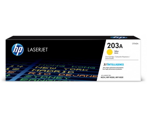 HP LaserJet M254,M280,M281 Toner Amarillo 203A