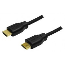 CABLE HDMI-M A HDMI-M 1M LOGILINK BULK / CH0035 / GOLD CONT