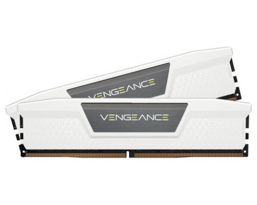 MEMORIA CORSAIR DDR5 64GB 2X32GB PC6000 VENGEANCE CMK64GX5M2B6000Z30W (Espera 4 dias)