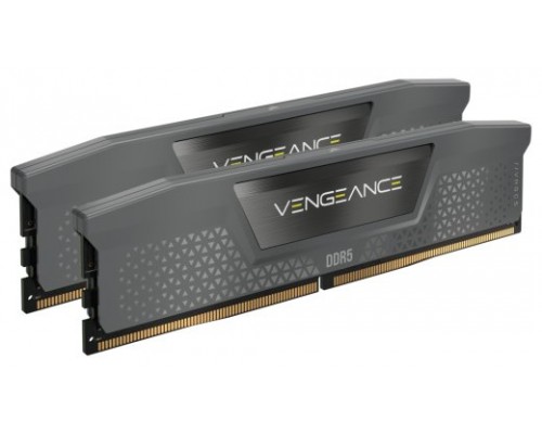 MEMORIA CORSAIR DDR5 64GB 2X32GB PC6000 VENGEANCE CMK64GX5M2B6000Z40 (Espera 4 dias)