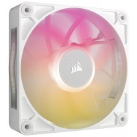 VENTILADOR CAJA CORSAIR RX RGB MAX Series, iCUE LINK RX120 RGB MAX White, 120mm RGB Fan, Single Fan CO-9051037-WW (Espera 4 dias)