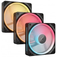 Corsair iCUE LINK LX120-R RGB Carcasa del ordenador Ventilador 12 cm Negro 3 pieza(s) (Espera 4 dias)