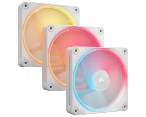 Corsair iCUE LINK LX120-R RGB Carcasa del ordenador Ventilador 12 cm Blanco 3 pieza(s) (Espera 4 dias)