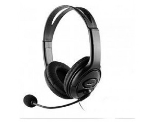 AURICULARES + MICROFONO COOLBOX COOLCHAT U1 USB NEGRO (Espera 4 dias)