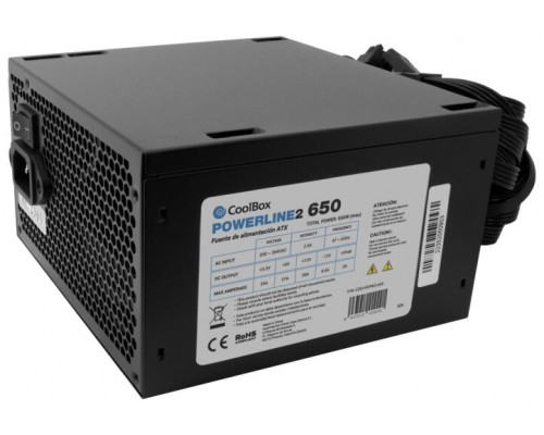 COOLBOX FUENTE DE ALIMENTACION ATX POWERLINE2 650W