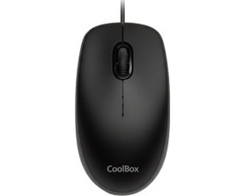 CoolBox Ratón U01 USB 1600DPI Negro CoolBox Ratón U01 USB 1600DPI Negro