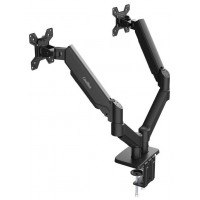 SOPORTE 2 MONITORES 32"" NEGRO COOLBOX (Espera 4 dias)