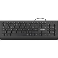 COOLBOX TECLADO USB TECLAS CHOCOLATE 1.8M DE CABLE 610G. SILENCIOSO