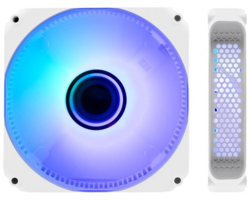 VENTILADOR AUXILIAR A-RGB 120MM INFINITY BLANCO COOLBOX (Espera 4 dias)