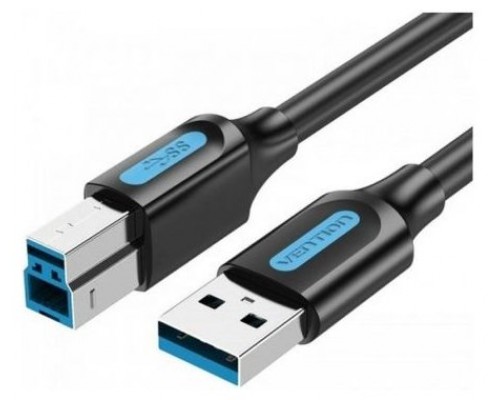 CABLE USB 2.0 IMPRESORA TIPO USB A/M-B/M 5 M NEGRO VENTION (Espera 4 dias)