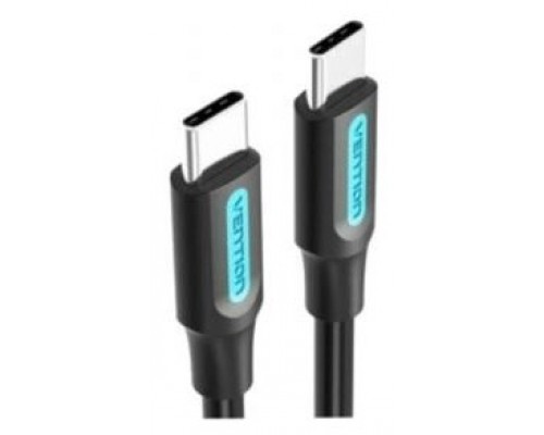 CABLE USB-C A USB-C 1.5 M NEGRO VENTION (Espera 4 dias)